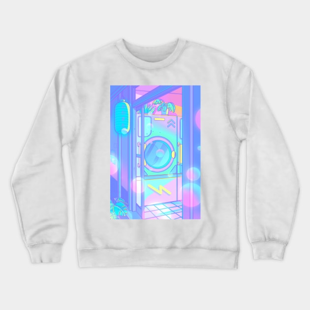 Laundry Night Crewneck Sweatshirt by Owakita